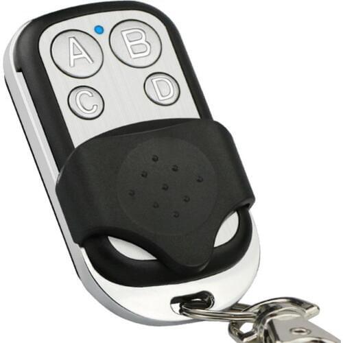 2021 HOT Door Remote 433MHz 4 channel remote control use all 433 MHz fixed code key chains car home and garage 1 pcs