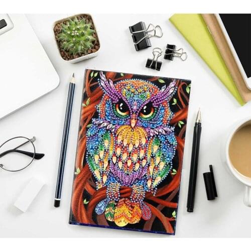 5d Diamond Painting Mosaic Notebook Special Shaped Diary Book Embroidery Cross Stitch DIY Notepad Kids Craft Handmade Gift