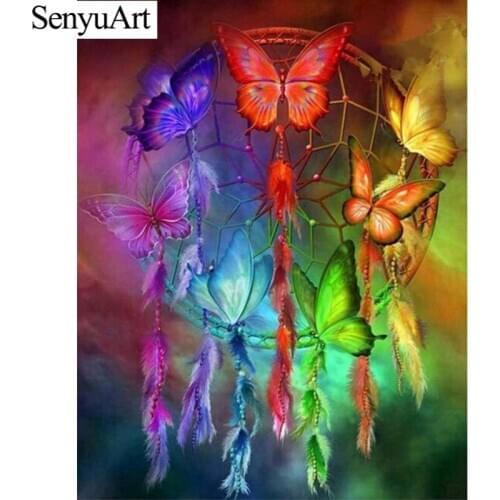 5D Diamond Painting Embroidery Full Round Drill Dream Catcher Picture Mosaic Art Accessories Cross Stitch Kit Paiting Home Decor