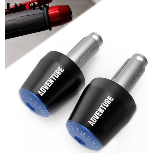 CNC Billet Aluminum Motorbike HBAR END CAP Handle Bar Cap End Plugs For 1190 990 AdventuRe 1050 SupeR AdventuRe 1290