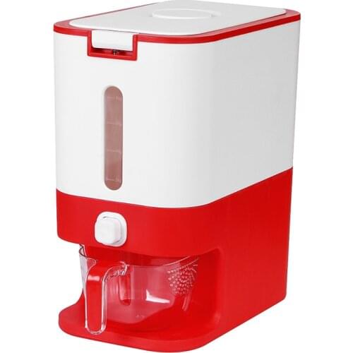 Household rice storage box, smart metering, automatic rice tank, insect-proof and moisture-proof sealed storage rice bucket