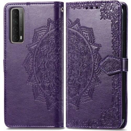 Wallet Case For Huawei P Smart 2021 Case Floral Filp Leather Cover For Huawei P Smart 2021 Case Huawei P Smart 2021 Cover Book