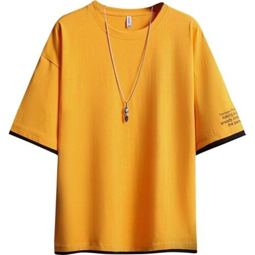 KLV Men's T-shirts With Inscriptions