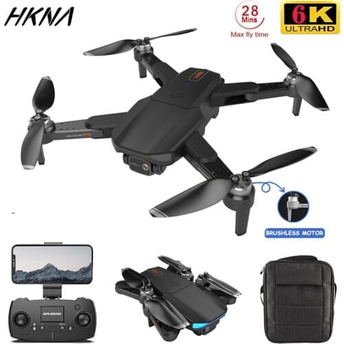 HKNA F188 New Gps Drone 6K HD Dual Camera Professional Motor 5G Wifi Aerial Photography Rc Dron Quadcopter Toy Distance 1000M