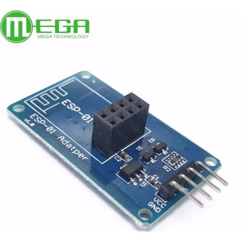 ESP8266 ESP-01 ESP01 Serial WiFi Wireless Adapter Module 3.3V 5V Compatible Serial Board For Arduino UNO R3 Microcontroller One