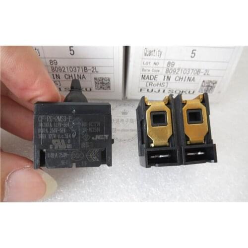 Original new 100% CF-PC-2MS3-E machine key switch 2pin button power switch 8A