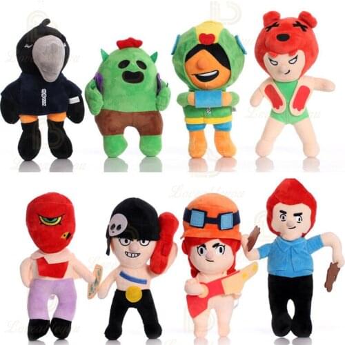 Spike Star Plush Figure Kids 3D Cartoon Game Figures Nita Poco Star Colt Shelly Toys for Child