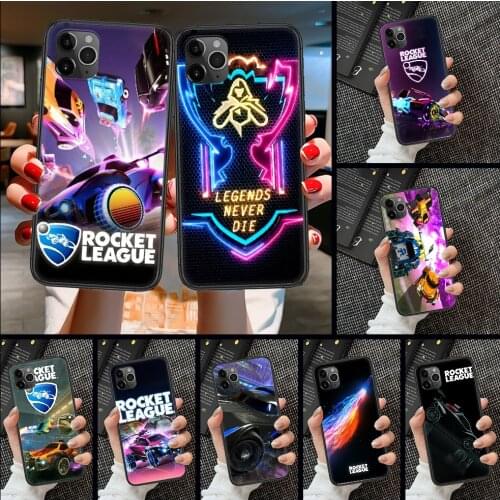 Rocket League Game Phone Case Cover Hull For iphone 5 5s se 2 6 6s 7 8 12 mini plus X XS XR 11 PRO MAX black tpu prime painting