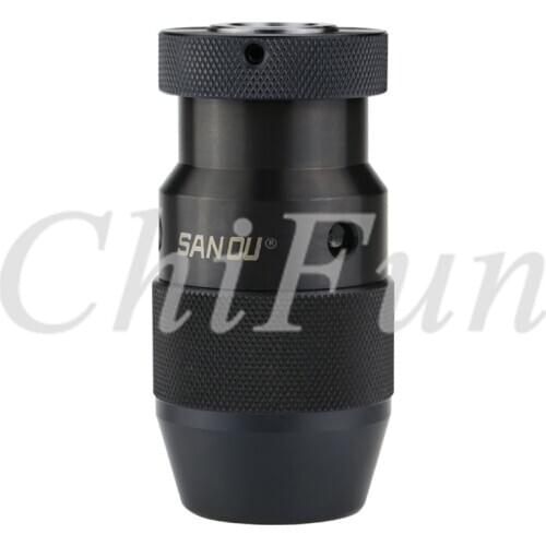 1PCS SanOu Self-tightening drill chuck self-locking B12 B16 B18 B22