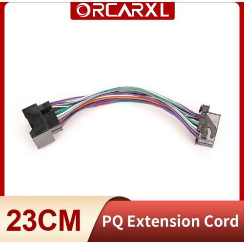 23cm 60cm PQ Plug Extension Cable 40 Pins for VW Golf VI Jetta 5 6 MK5 MK6 Passat B6 B7 TIGUAN MIB Radio RCD330 RCD510 RNS510