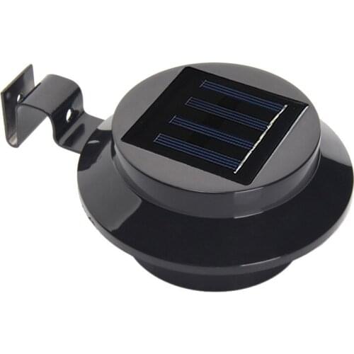 Solar Outdoor Light Outdoor Solar Fence Lamp 3led Waterproof Sink Light Garden Landscape Lighting Wall Lamp fence light