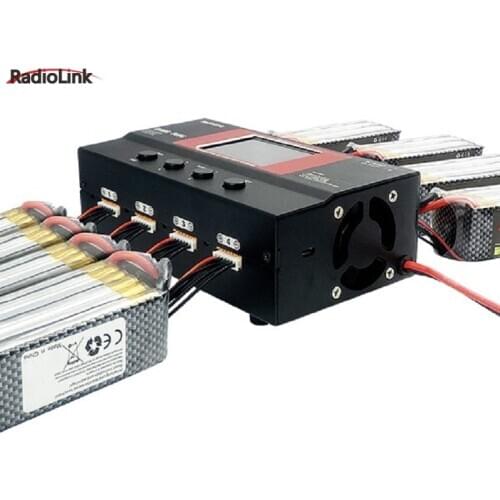 Radiolink Balance Charger CB86 Plus for 8pcs 2-6S Lipo Battery at one time Professional For RC Lipo Battery