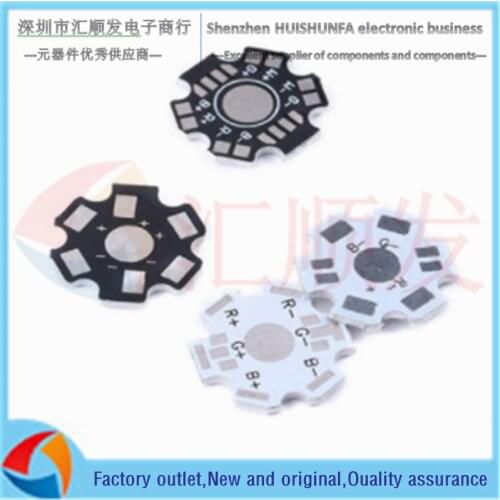 1w 3w 5w light-emitting diode high-power SMD LED aluminum substrate RGB2/4/6/8 foot dedicated heat sink