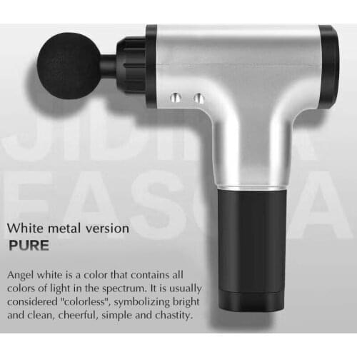 2020 Hot Sale Rechargeable Massage Gun Muscle Massager Muscle Stimulator Deep Tissue Massager Body Relaxation Slimming Shaping