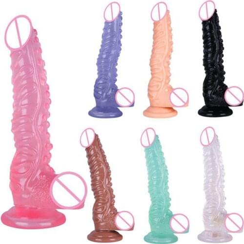 OLO Simulation dildo large PVC soft penis with powerful suction cup for women Vagina Stimulation Masturbation G-spot Sex Toy