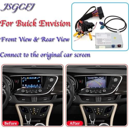 Front Rear Camera Module For Buick Envision 2014~2021 Interface Original Car Screen Display Upgrade Reverse Parking CAM Decoder