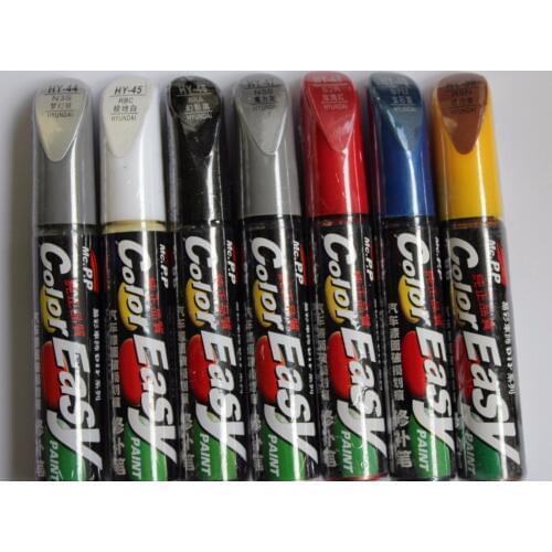 Car scratch repair pen, auto paint pen for Hyundai i30, ix35 solaris,accent, santafe elantra