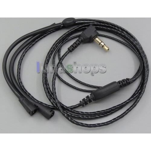 LN005353 With Earphone Hook Replacement Cable For Sennheiser IE8 IE 80 Headphone