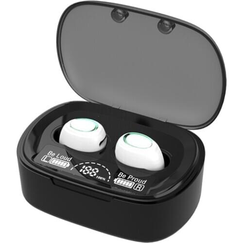 TWS Bluetooth 5.1 Earphones 2400mAh Charging Box Wireless Stereo Headset Waterproof Sports Earbuds Phone Ear Piece With Mic