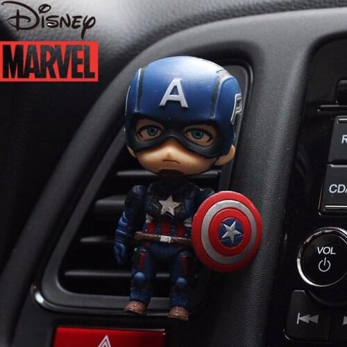 Disney Iron Man Spiderman Car Interior Decoration Ornaments Doll Male