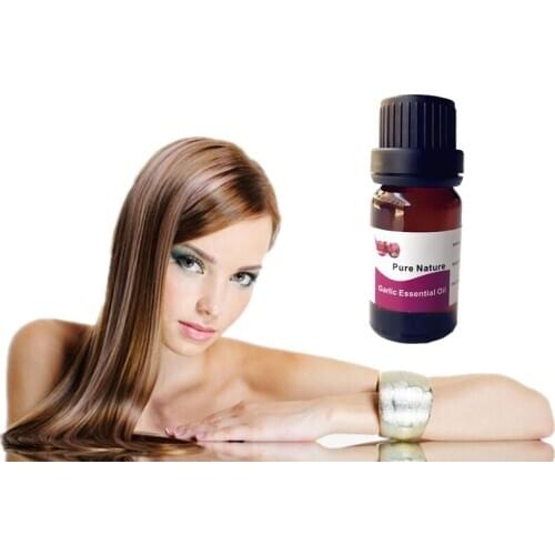 Sulfate free moisturizer garlic essential oil nutrition keratin essence for dry frizz hair split ends damage protein treatment