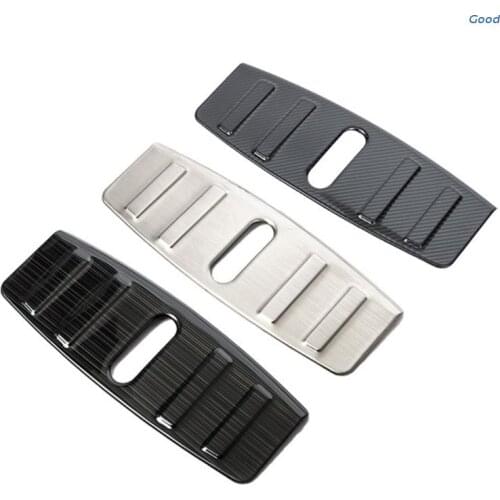 Stainless Steel Hard Shell Panel Interior Model 3 Accessories Wrap Cover Film Protector Compatible for Model 3