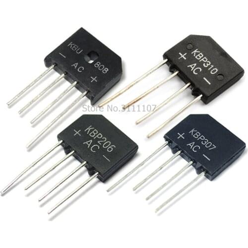10PCS/LOT KBP307 3A 1000V Diode Bridge Rectifier kbp307 Bridge Rectifier