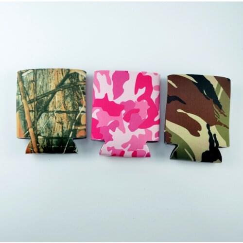 10PCS Beer Sleeves Camping Can Cup Soda Cover Neoprene Drink Cooler Portable Bottle Outdoor Sleeve for Party Wedding Birthday