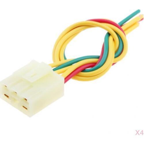 4 x 5-Pin Regulator Rectifier Connector for Honda CB VT CBR 250 400 500 600