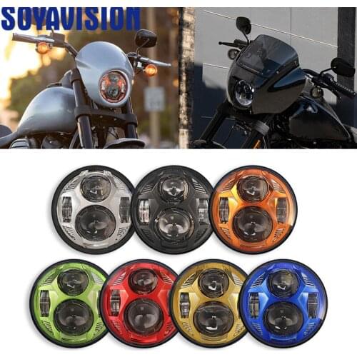 5.75 inch LED Headlight High/Low Beam for harley 3 & Speed Triple & Street Triple & Thunde 5 3/4"