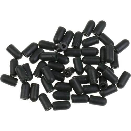 50 Pieces Green Soft Rubber Buffer Shock Beads Helicopter Rigs Fishing Accessories Dropshipping