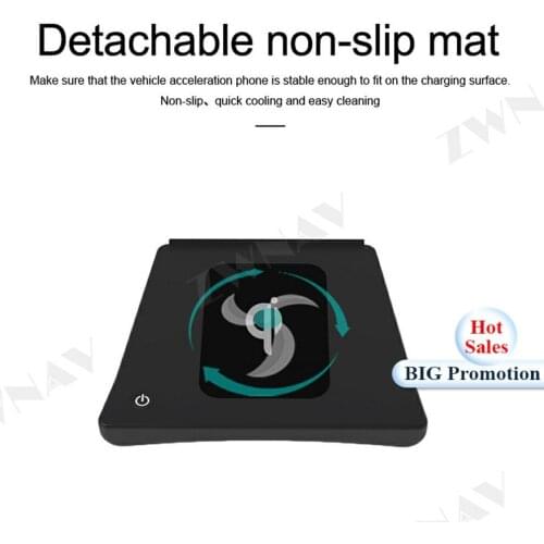 QI Car Wireless Charger Quick Charge For Toyota Levin 2015-2018 for Iphone XR XS for Huawei P30 P40 Infrared Sensor Phone Holder