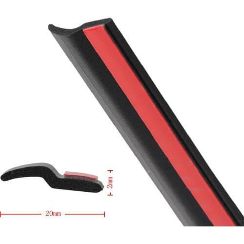 Car Door Seal Type Z Noise Insulation Weatherstrip Car Sealing Rubber Strip Trim Auto Rubber Seals