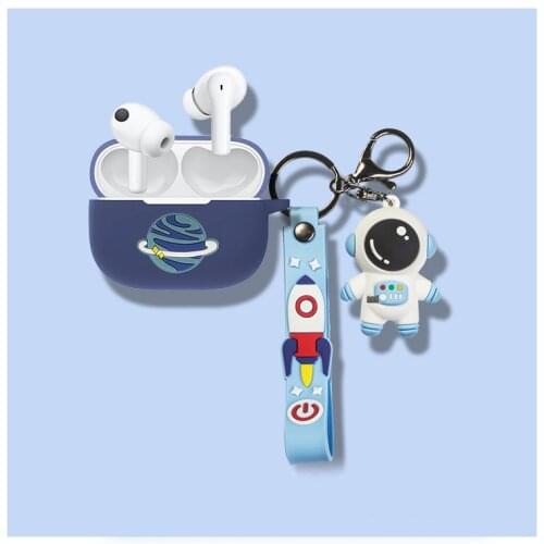 For Vivo Tws 2 Wireless Bluetooth Earphone Case Cartoon Spaceman Astronaut Protect Cover for vivotws2 /TWS 2E Coque