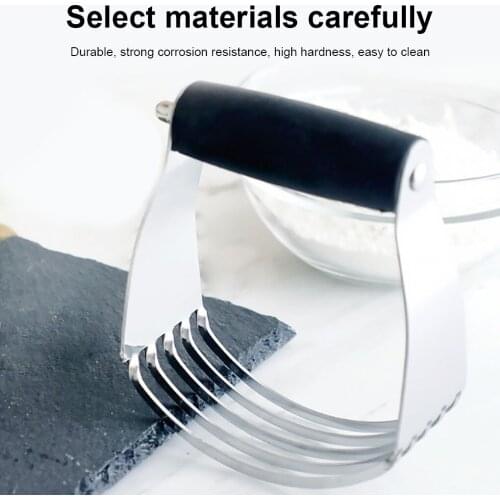 Stainless Steel Dough Blender 5 Layers Egg Dough Blender Potato Masher Handmade Cream Pastry Utensil Kitchen Baking Tool