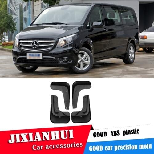 For BENZ VITO VIANO 2006-2009 Mudflaps Splash Guards Front Mud Flap Mudguards Fender Modified special