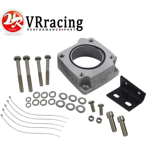 FOR New R33 RB25DET Skyline Front Facing Intake Manifold Original Throttle Body Adaptor Kit Throttle Body Plate VR-TBS61
