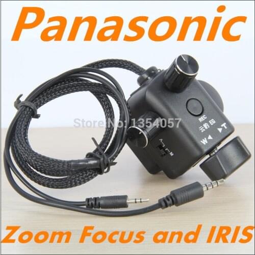 Zoom focus remote controller for LANC Panasonic cameras HC-X1 AG-UX90 HC-PV100 AG-AC30 AG-UX180 HC-X1000 AG-AC90 AU-EVA1