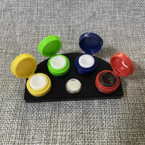 Watch maintenance tool 30180 oil dish four eye oil dish rubber four head oil dish special oil holder