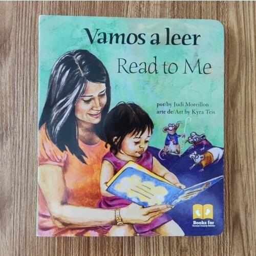 Parent Child Kids Toddler Baby Spanish English Bilingual Book Early Education Cute Story Cardboard Libros Book Age 3 up
