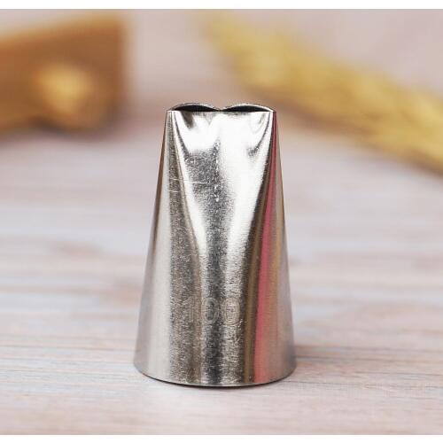 #100 Ruffle Tips Icing Piping Nozzles Cake Fold Cream Decorating Cupcake Pastry Tools Stainless Steel