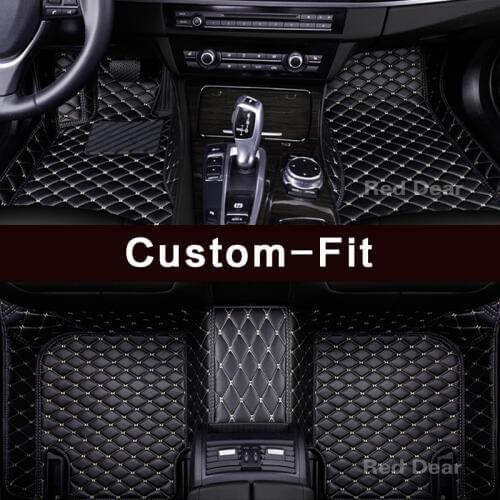Car floor mats for Toyota Camry Avalon Corolla Prius RAV4 Highlander Land cruiser 100 200 Prado 120 150 Sienna Hilux Fortuner