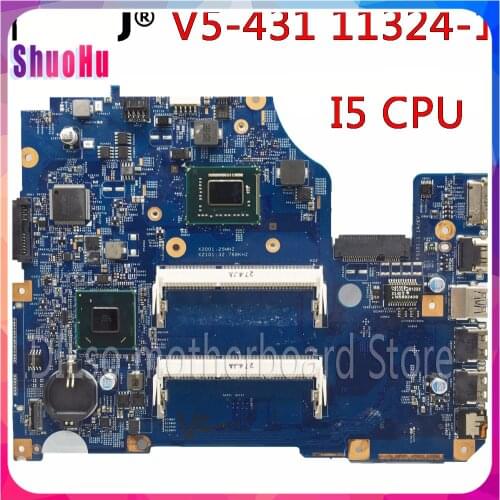 KEFU 11324-1 Motherboard For Acer Aspire V5-431 V5-331 V5-531 V5-571 Motherboard Lenovo DDR3 HM76 Intel Integrated