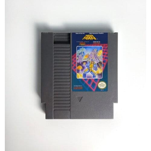 Mega Man 1 2 3 4 5 6 For 8 Bit Video Game Console 72 pins Game Cartridge Card For Nes Video Game Console