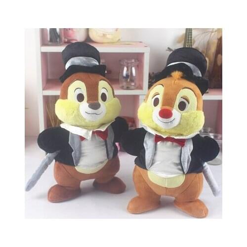 Disney Chip Dale Style Fashion Anime Stuffed Plush Dolls Cartoon Doll Toy Baby Kids children Birthday Gifts