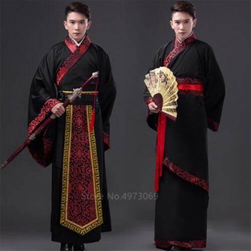 New Year Traditional Chinese Clothing African Dresses for Adult Men Tang Suit Stage Performance Clothing Ancient Costumes