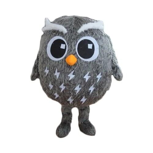 The new cartoon dolls owl mascot costume adult size free shipping performers
