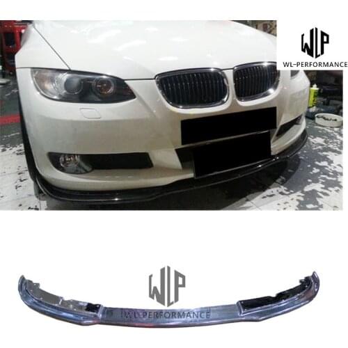 E92 Carbon Fiber Front Lip Splitter Car Styling Fit For BMW 3 Series E92 Car Body Kit 2005-2012