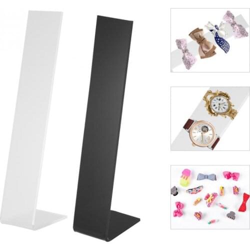 5pcs Jeweler Hairclip Ornament Display Stand Rack Hairpin Hair ties hair pin accessory Stand Storage Holder Organizer L Type