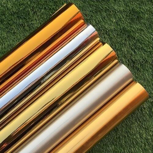 PVC Self Adhesive Wallpaper 3D Metal Mirror Wall Sticker Living Room Kitchen Furniture Renovation Cupboard Waterproof Wallpapers